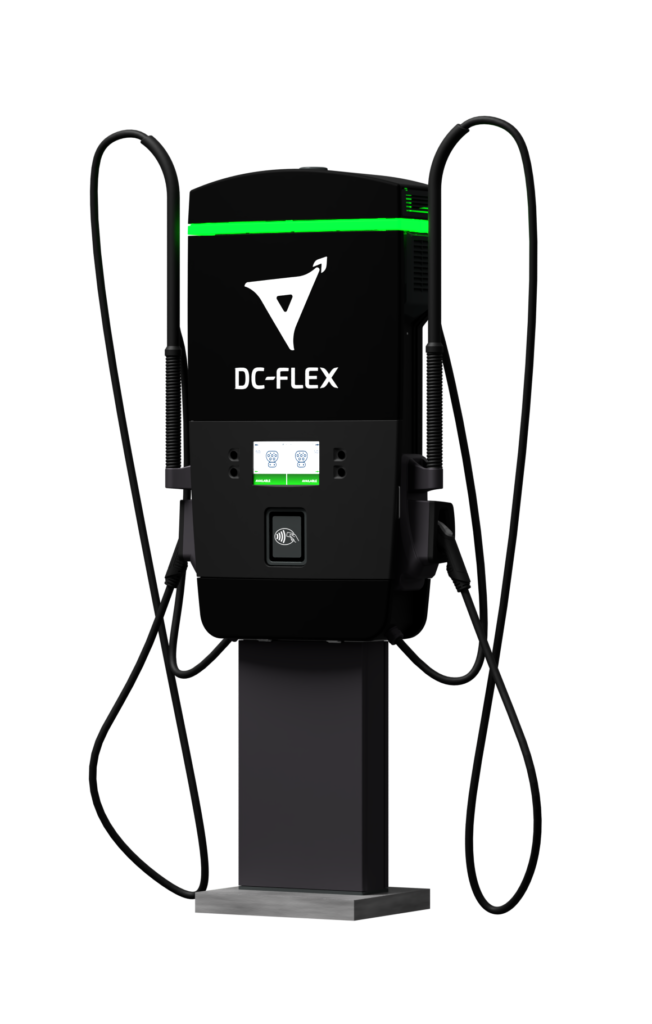 Tritium DC-FLEX compact fleet DC fast charger